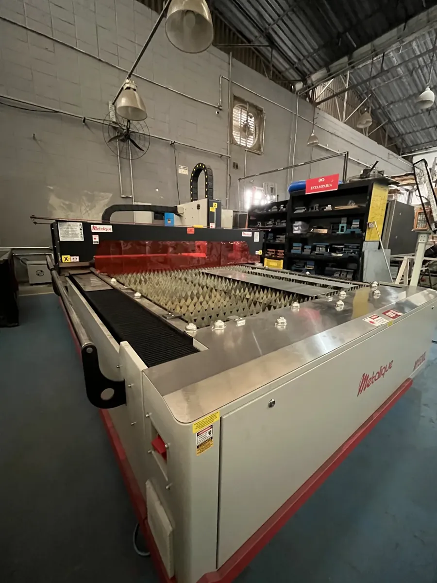 Corte a laser em aço